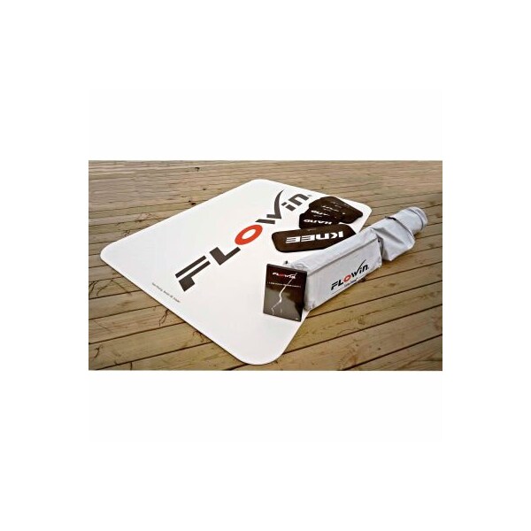 Flowin Pro Exerciser Board, White, 55" x 39", Non-Rollable